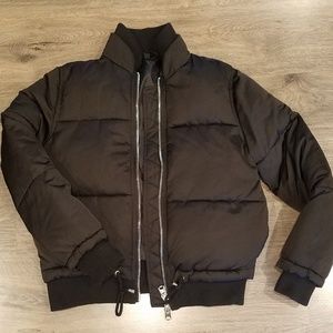 TopShop black puffer Jacket